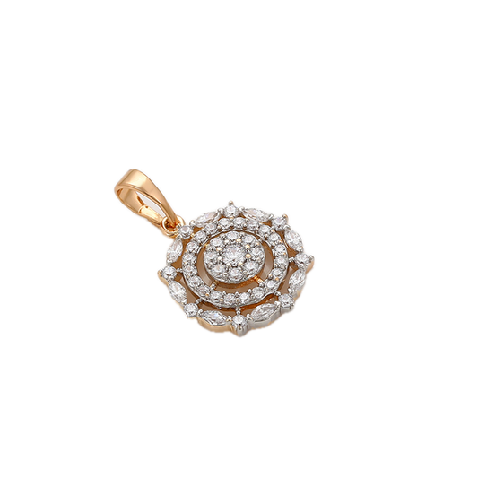 Kalora – Multicolour Pendant with White Cubic Zirconia | Joyful Everyday Necklace for Women