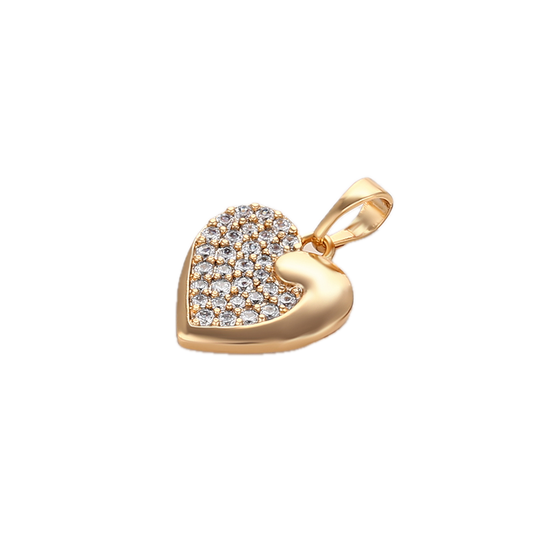 Velune – 18K Gold Plated Pendant with White Cubic Zirconia | Elegant Everyday Necklace for Women